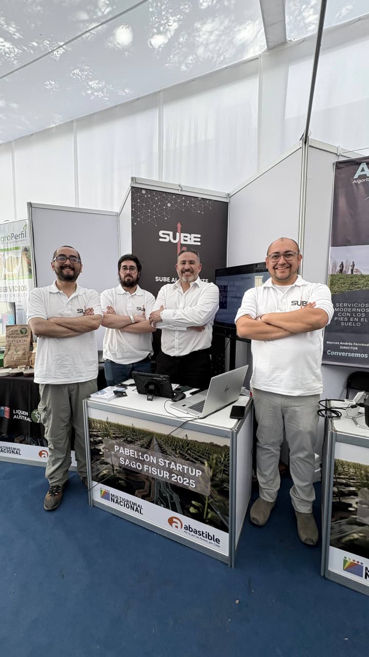 Equipo Sube IA presente en Sagofisur 2025