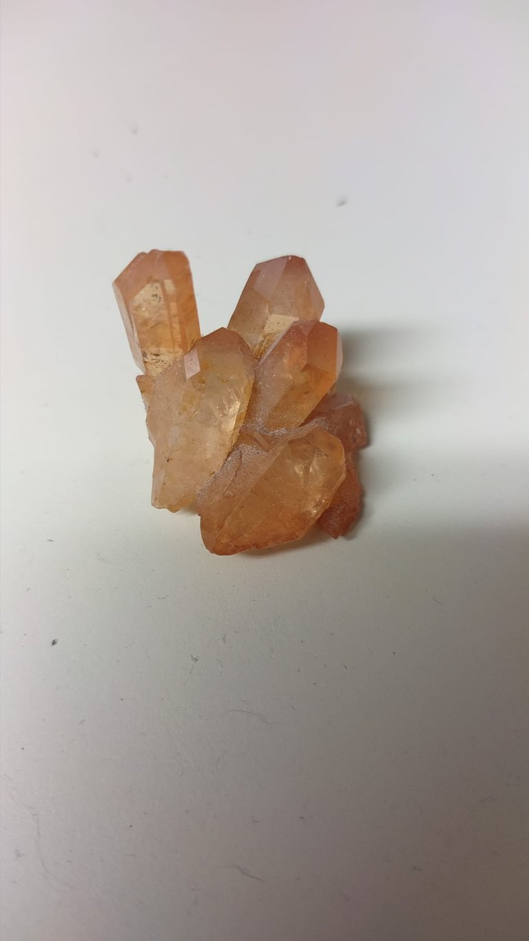 Coated Tangerine Quartz