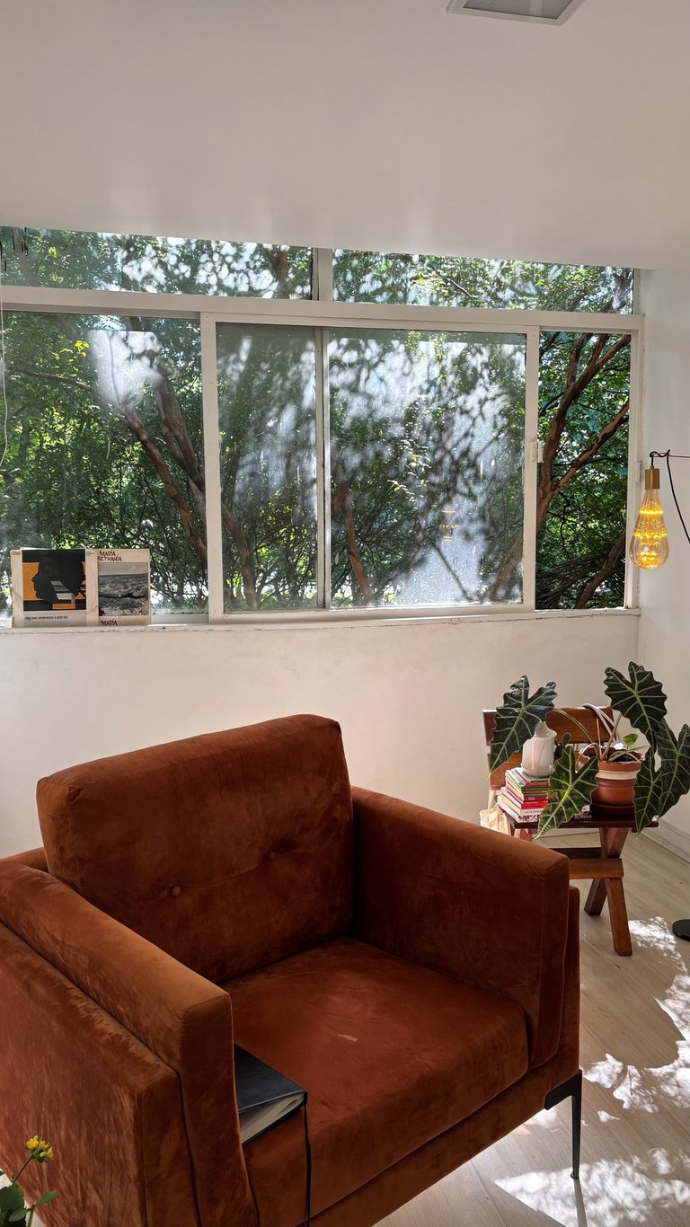 consultorio ateliê psicólogo poltrona natureza