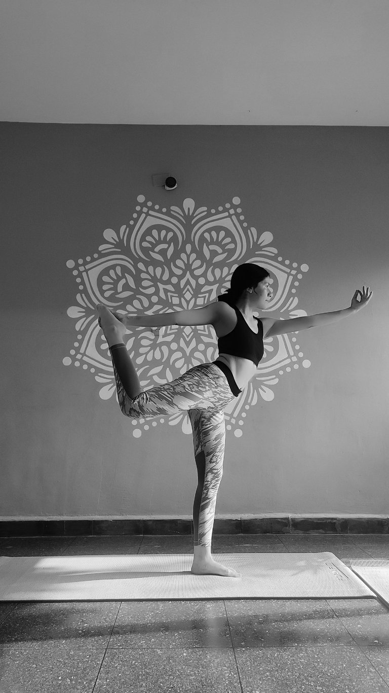 sally natarajasana