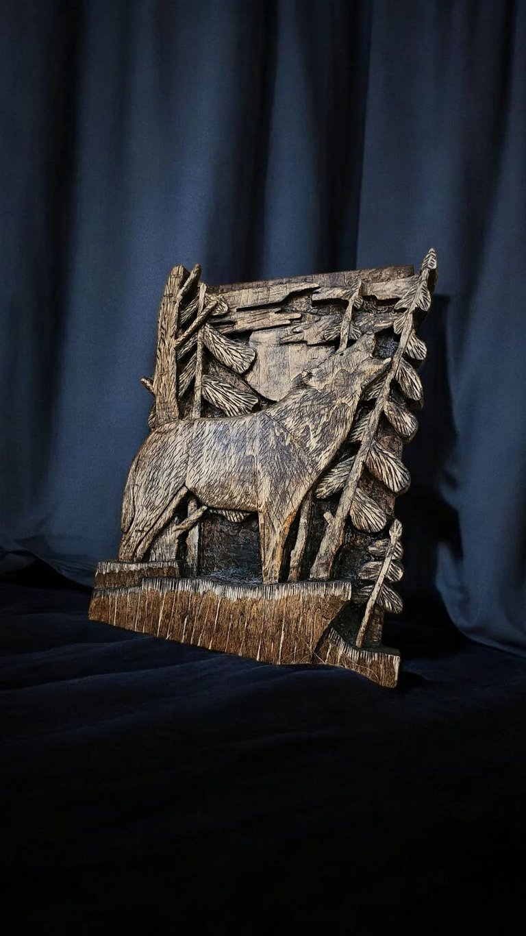 Relief carving by Gary Stutts