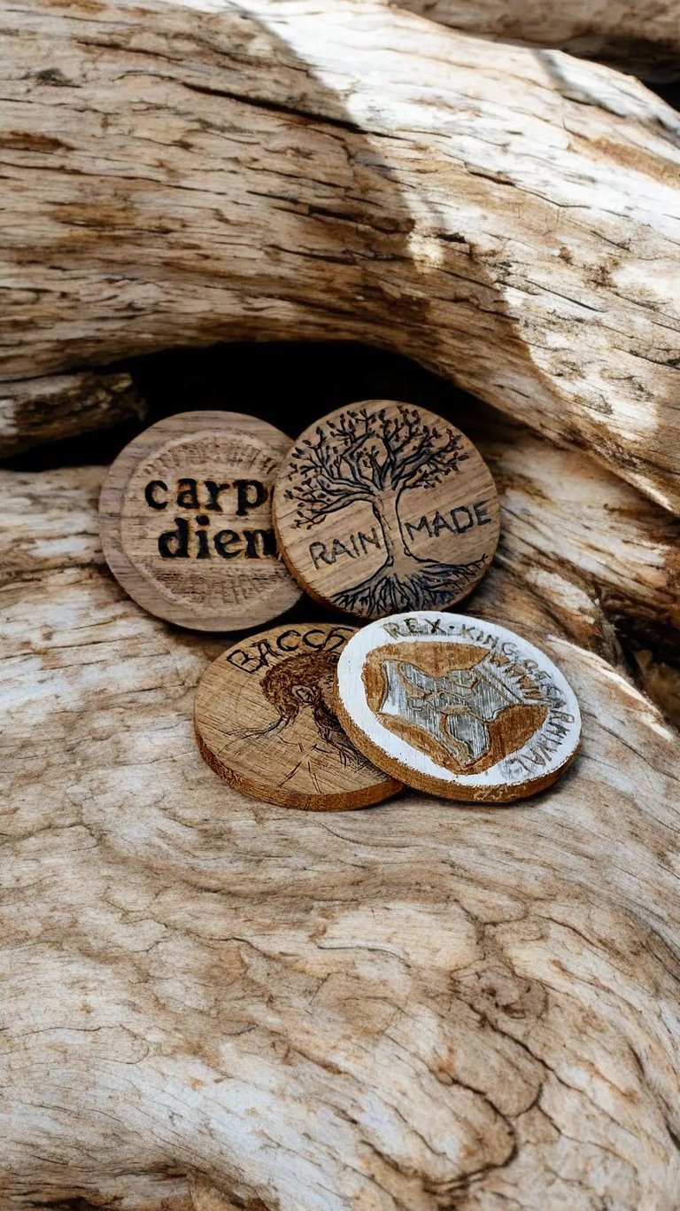 Mardi Gras doubloon Carver Jeffrey Rain