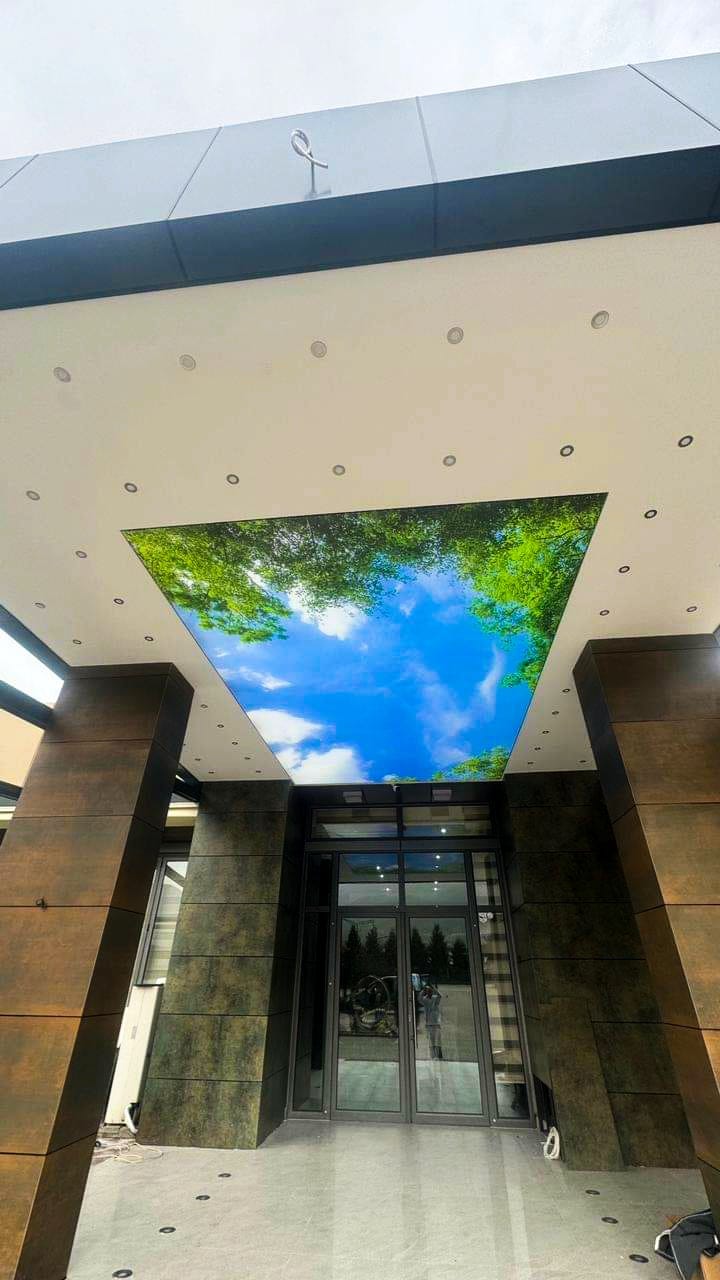 licht - foto-motivdecken im aussenbereich mit motiv