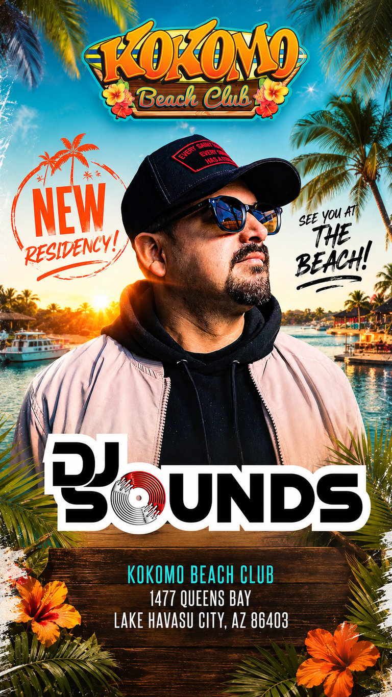 Dj Sounds Kokomo Beach Club Lake Havasu