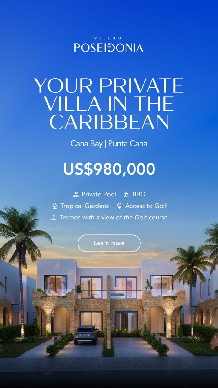 a private villa in the caribbean