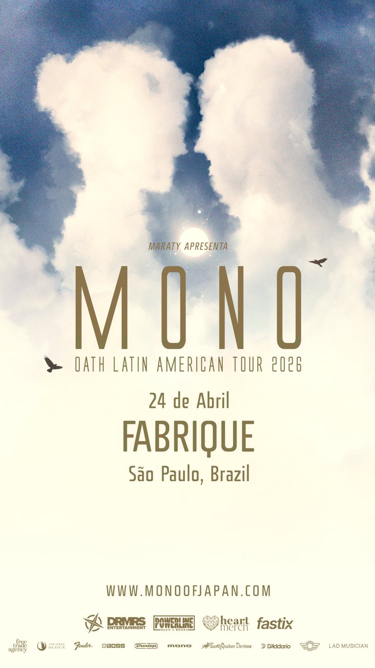 Mono anuncia show em São Paulo com a turnê "Oath";