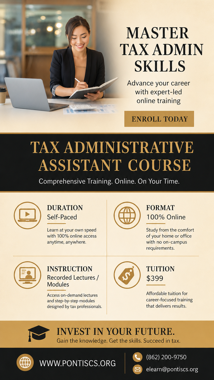 Tax Administrative Assistant Course