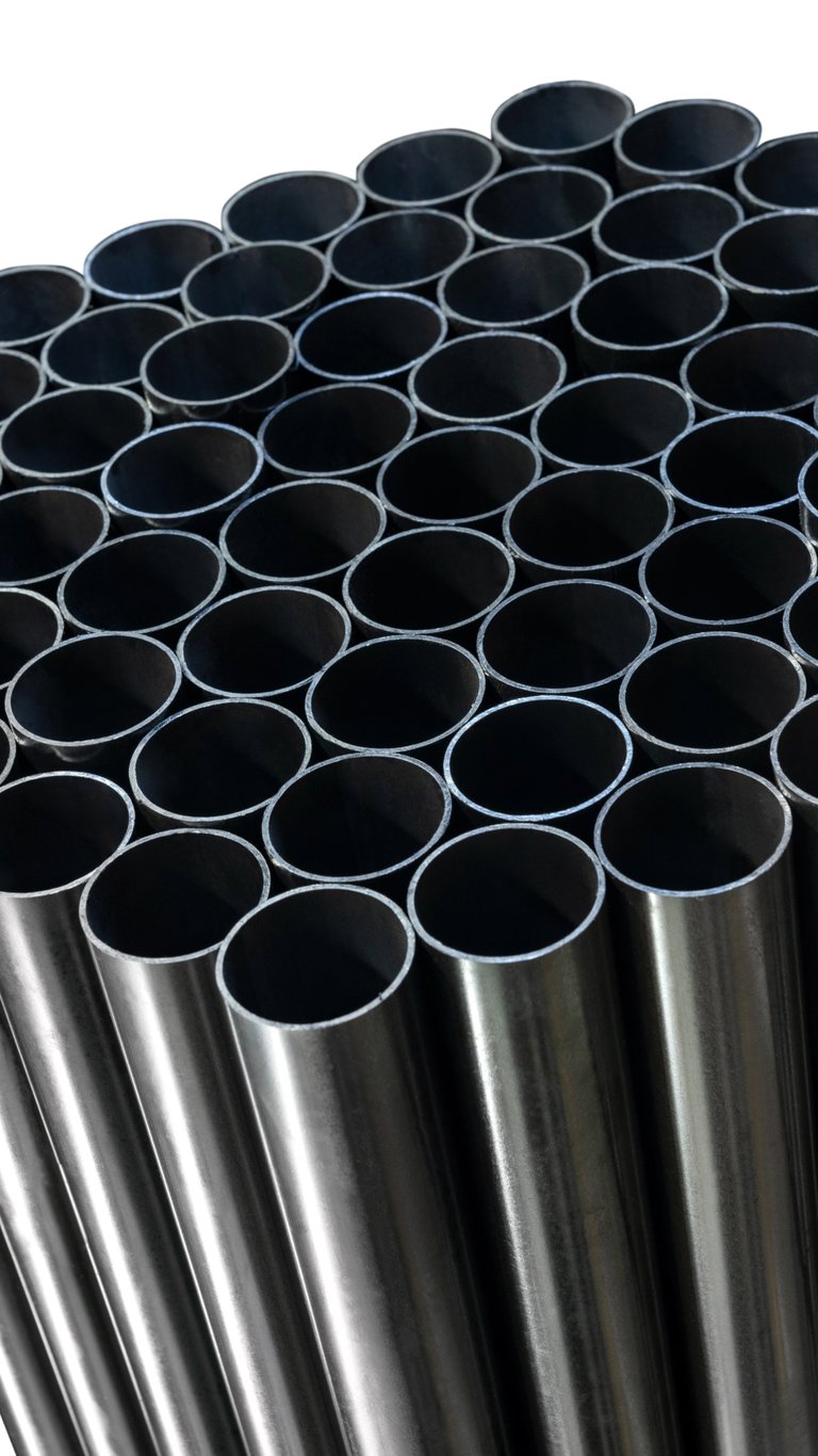 Tuberia de cerramiento redonda negra. Aceros Estructurales