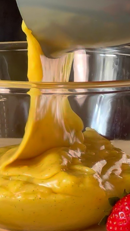 Lascia la crema raffreddare completamente