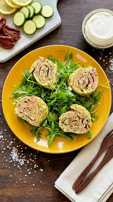 Come fare il rotolo di zucchine al forno senza glutine