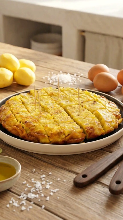 Come fare tortilla di patate al forno Senza Lattosio