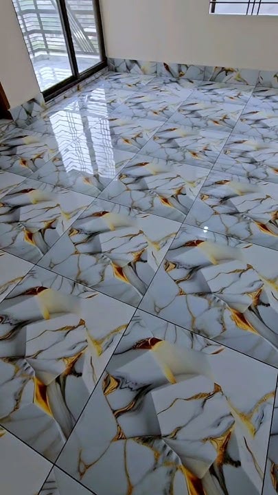 Premium Italian marble flooring with mirror-finish installation by TrustedFix in Boisar, Palghar.
