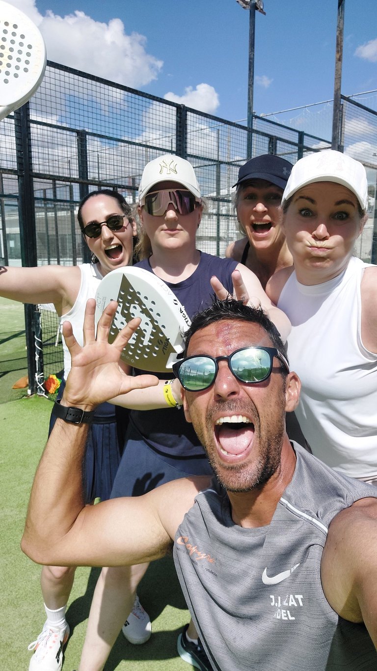 jugadores de padel 
