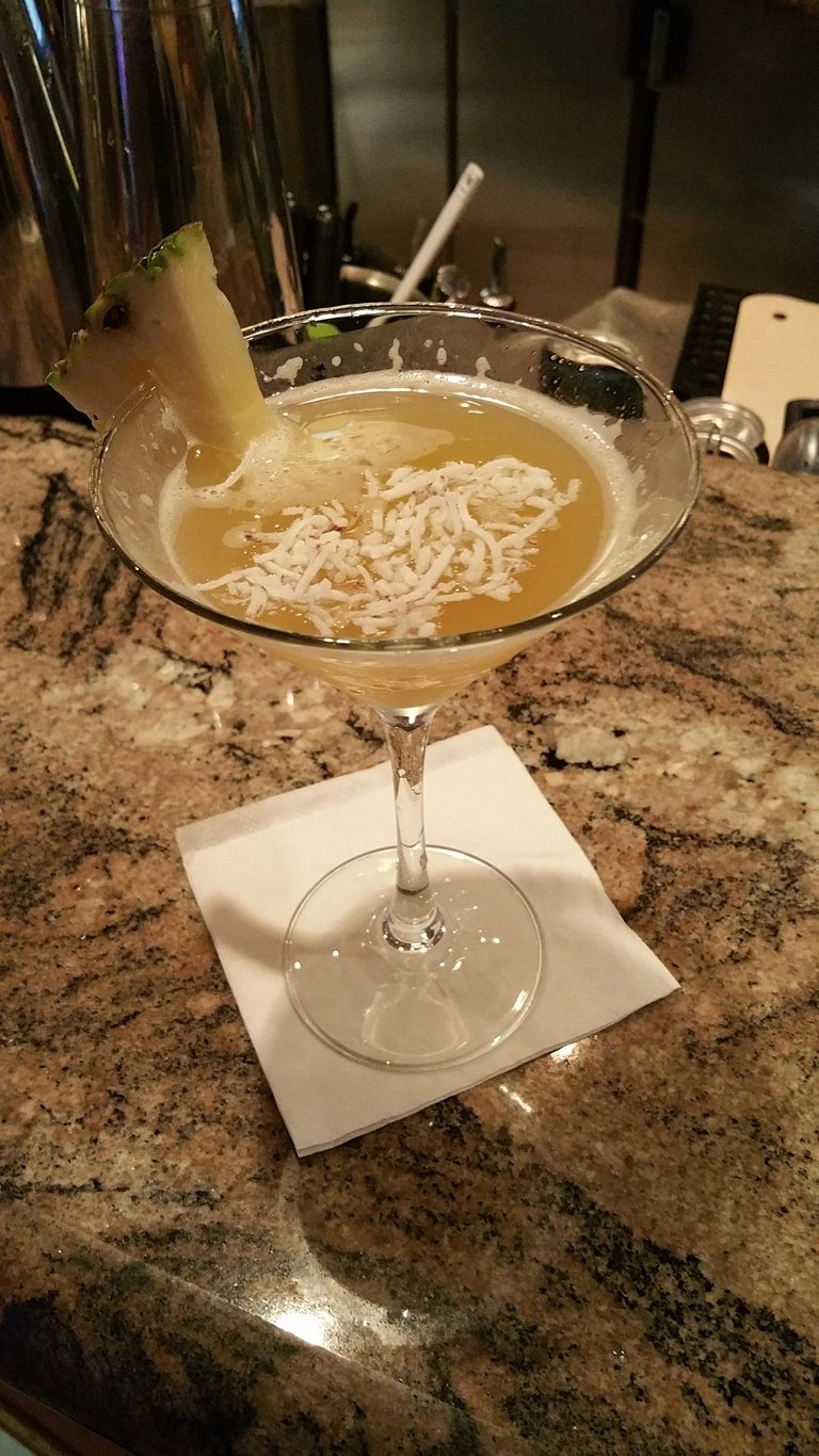 The infamous Coconut Martini The Pirate sings about