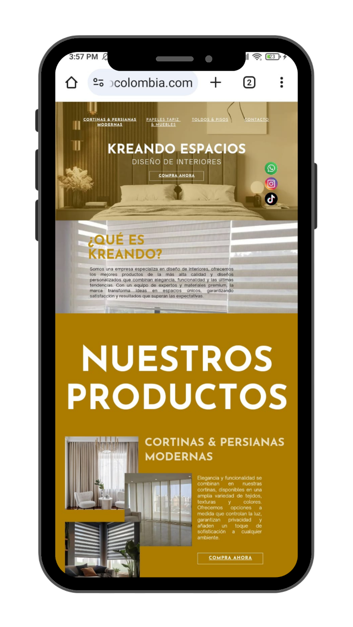 diseño web movil