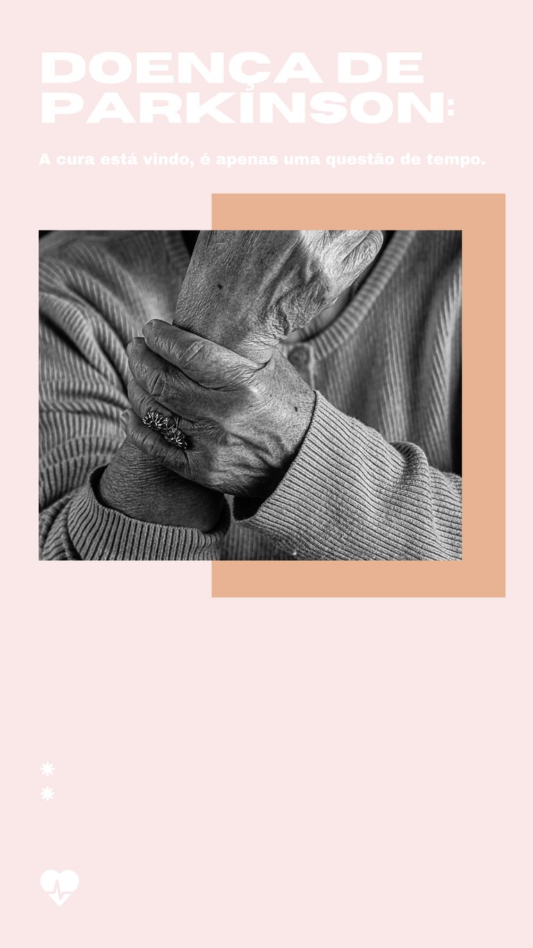 Idoso com doença de Parkinson