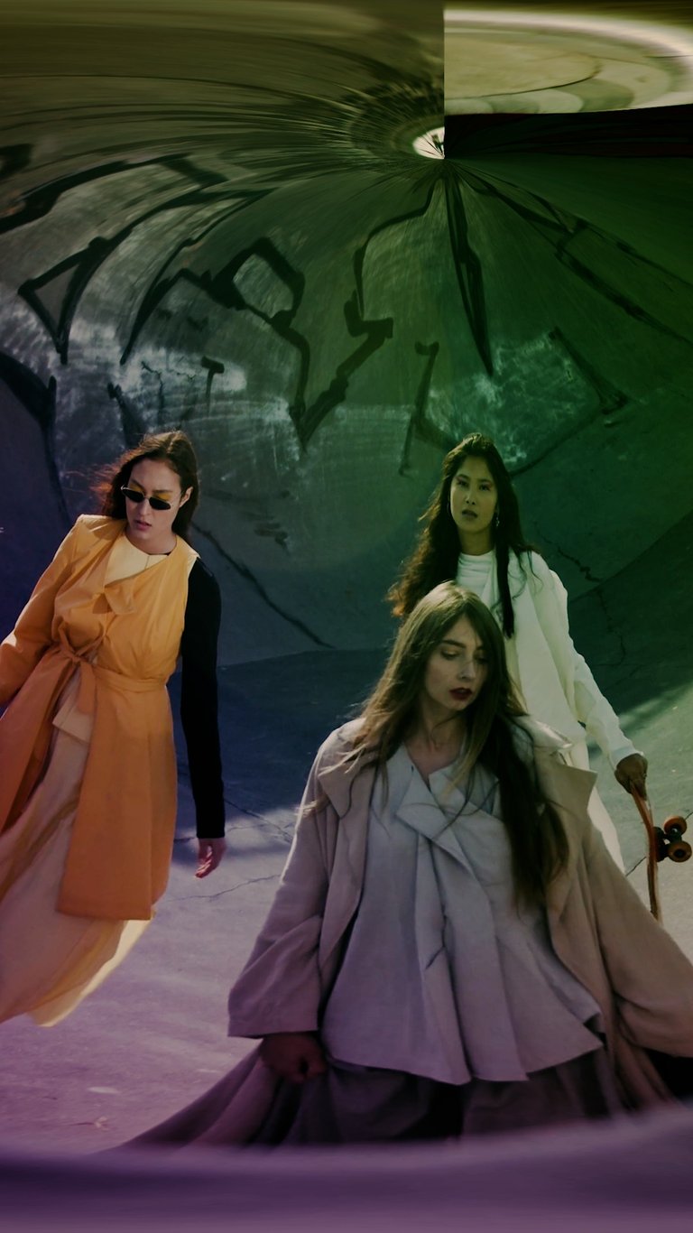 Look vidéo et photo personnalisé boucle dégradé.