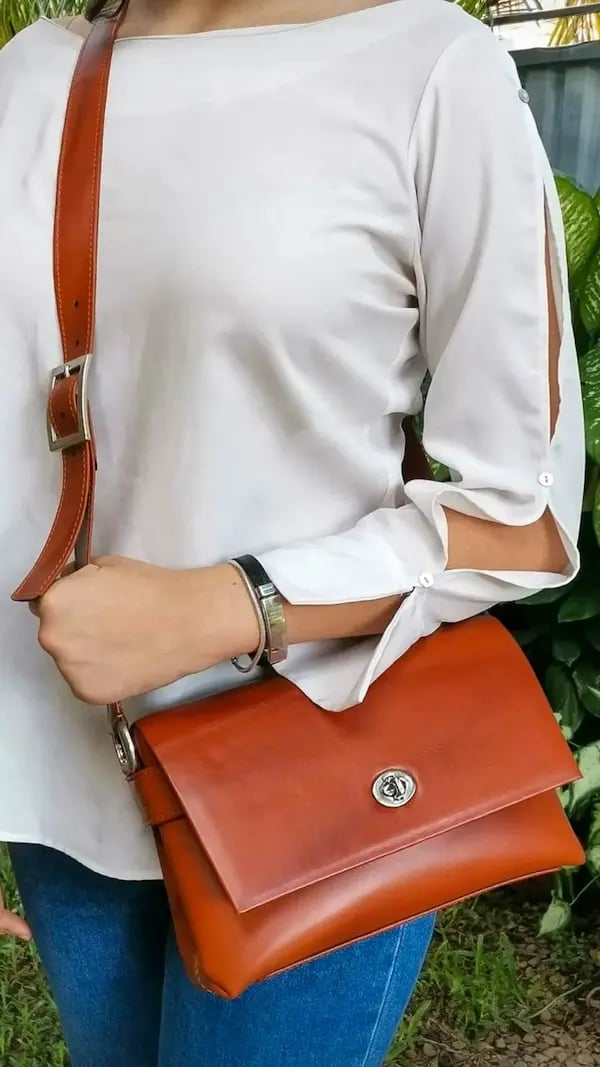 Cartera Cruzada al cuerpo Heros Leather