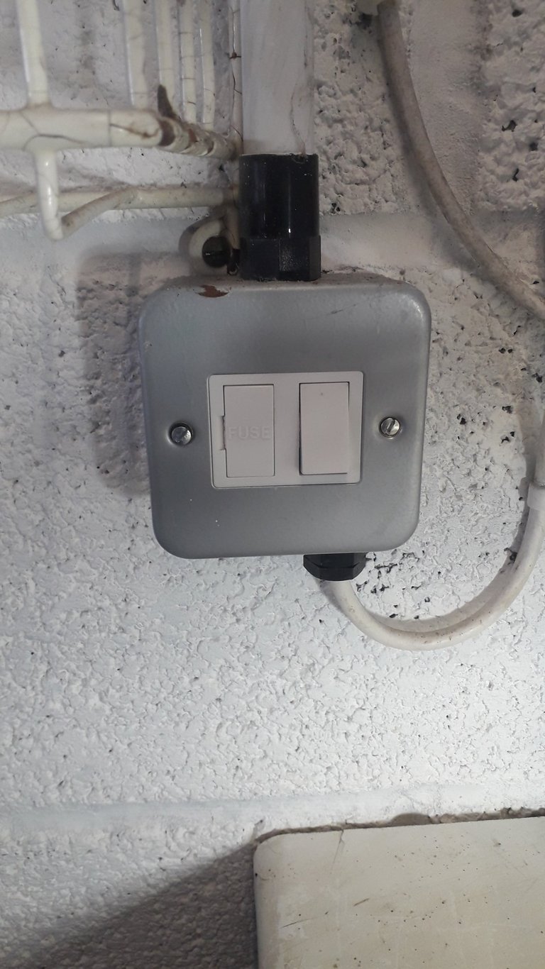 Boiler isolation switch in High Bickington