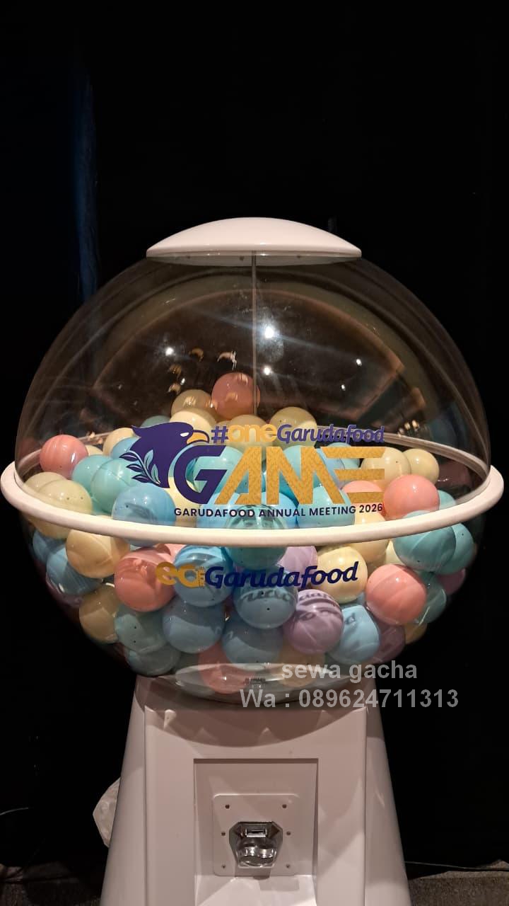 sewa mesin gacha gachapon XL