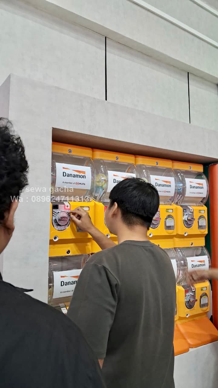 mesin gacha gachapon jakarta