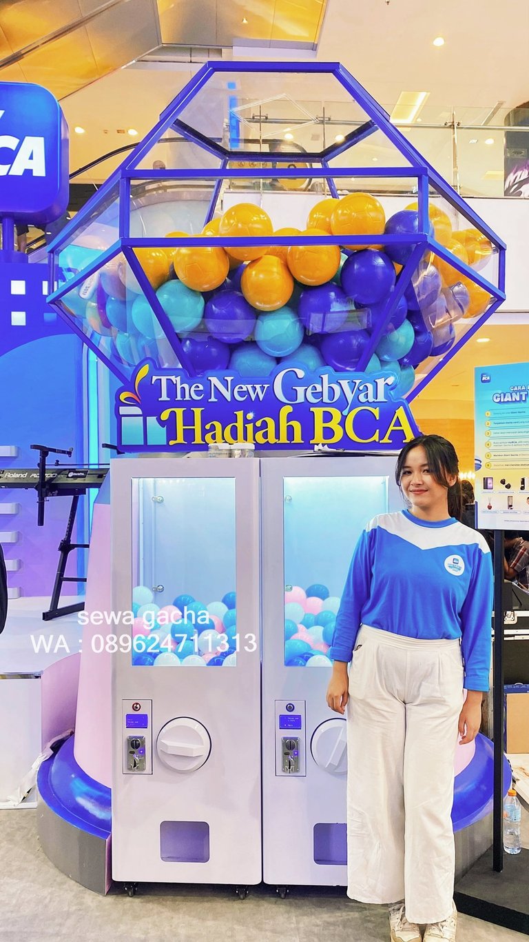 sewa giant jumbo gacha custom prisma gachapon