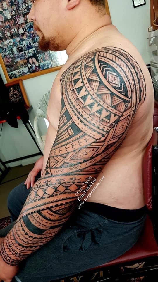 carl cocker polynesian tattoo artist brisbane sydney perth melbourne australia 