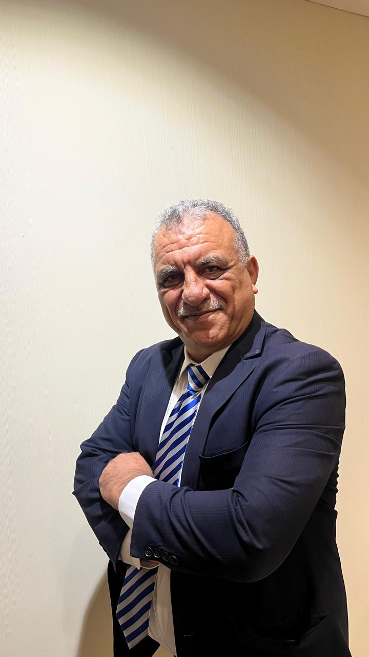 A portrait of trainer Mohammad Khair Bataineh