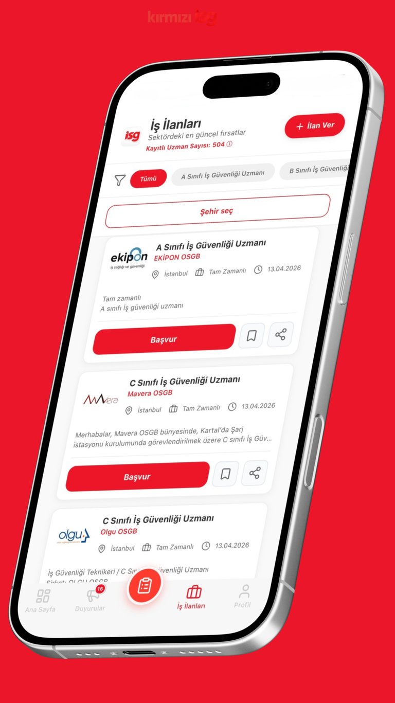 Sakarya İSG İlanları