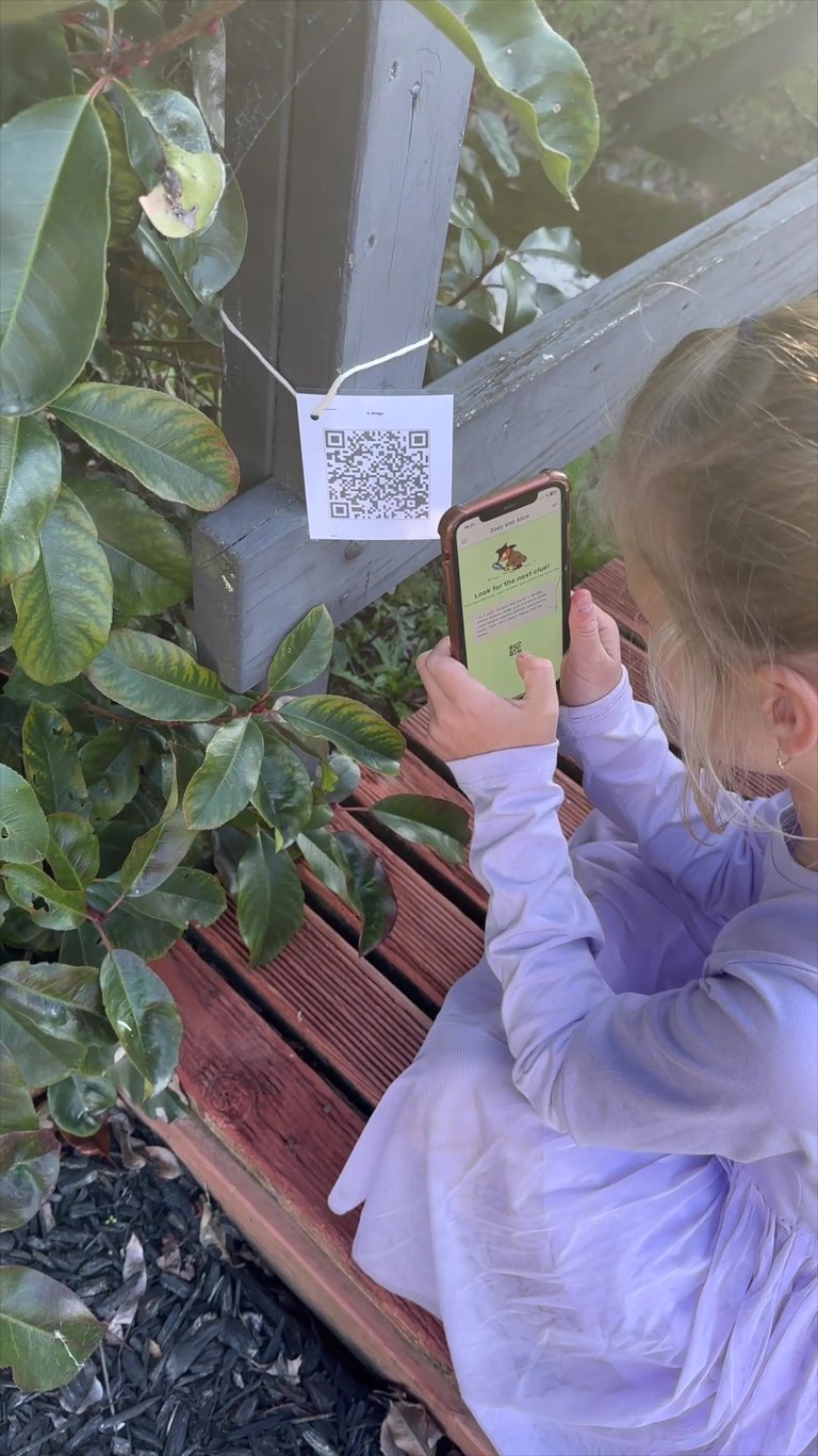 Iphone Scan QR Portait