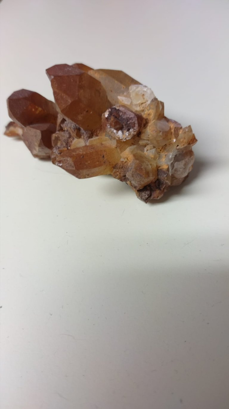 Natural Tangerine Quartz