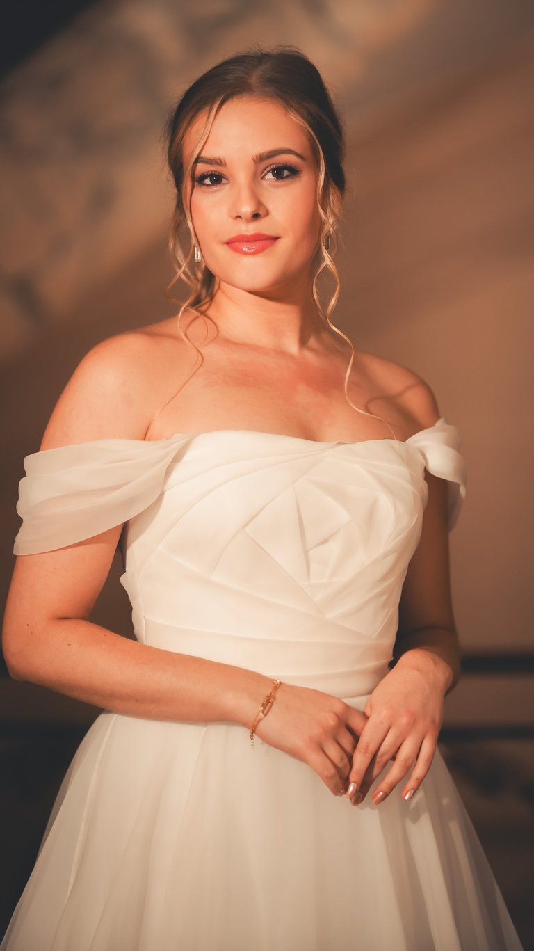 organza princess off shoulder wedding dress brussels