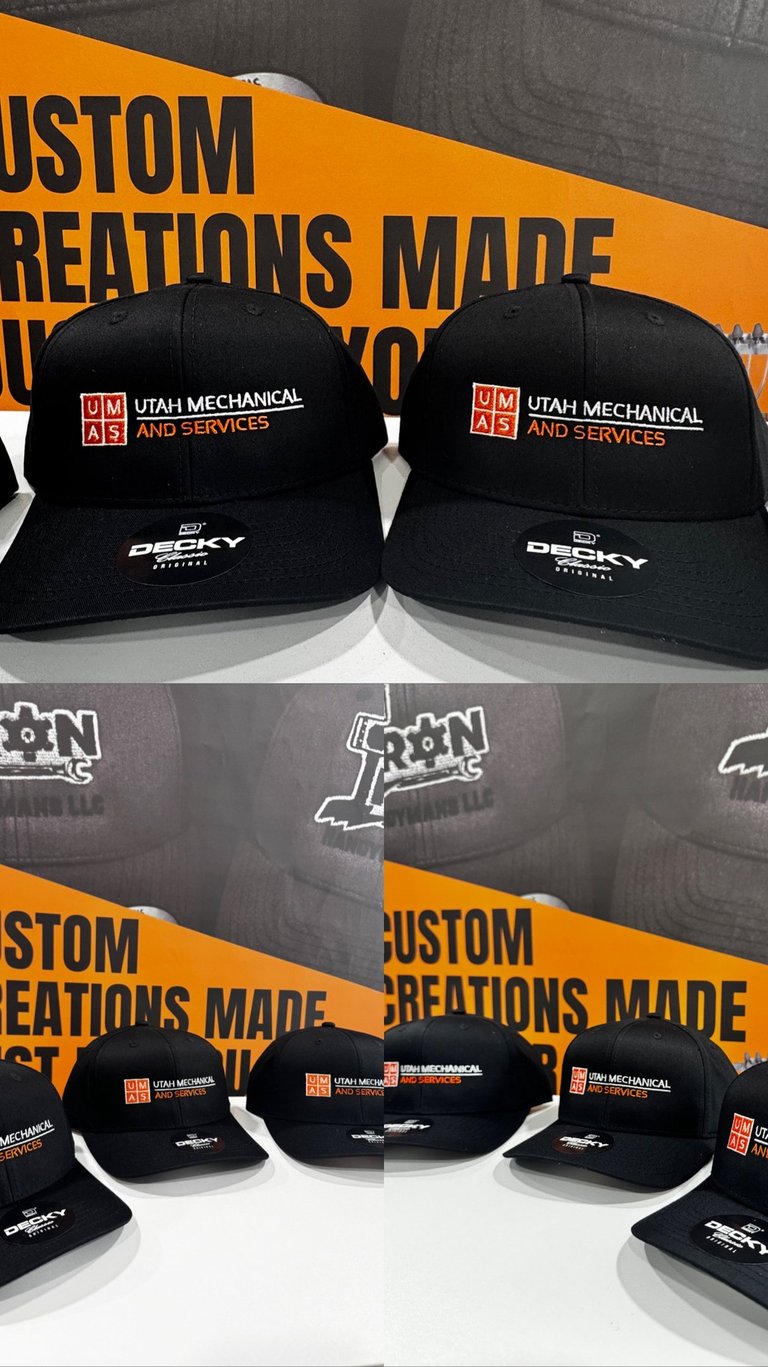 Gorras bordadas en Salt Lake, West Valley, cachuchas bordadas con tu logo