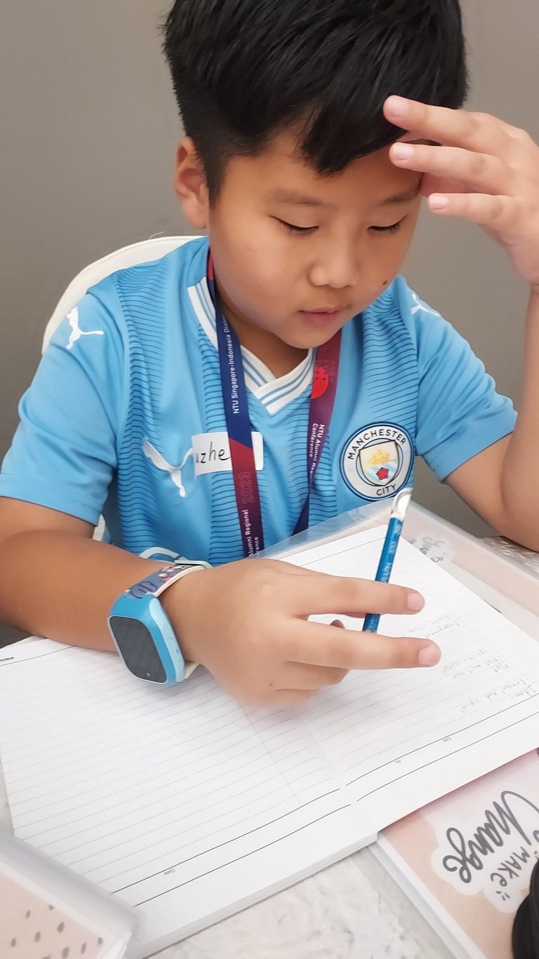 Thriving Kids Club - Student In Deep Thought