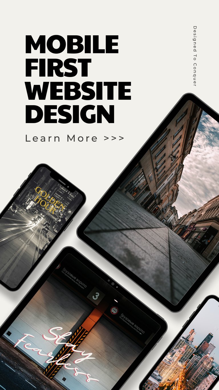 mobile first web design