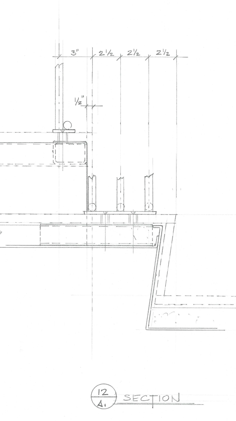 Hand drawn design element, made by Pengelly in the 1970s-1990s pre-CAD 4