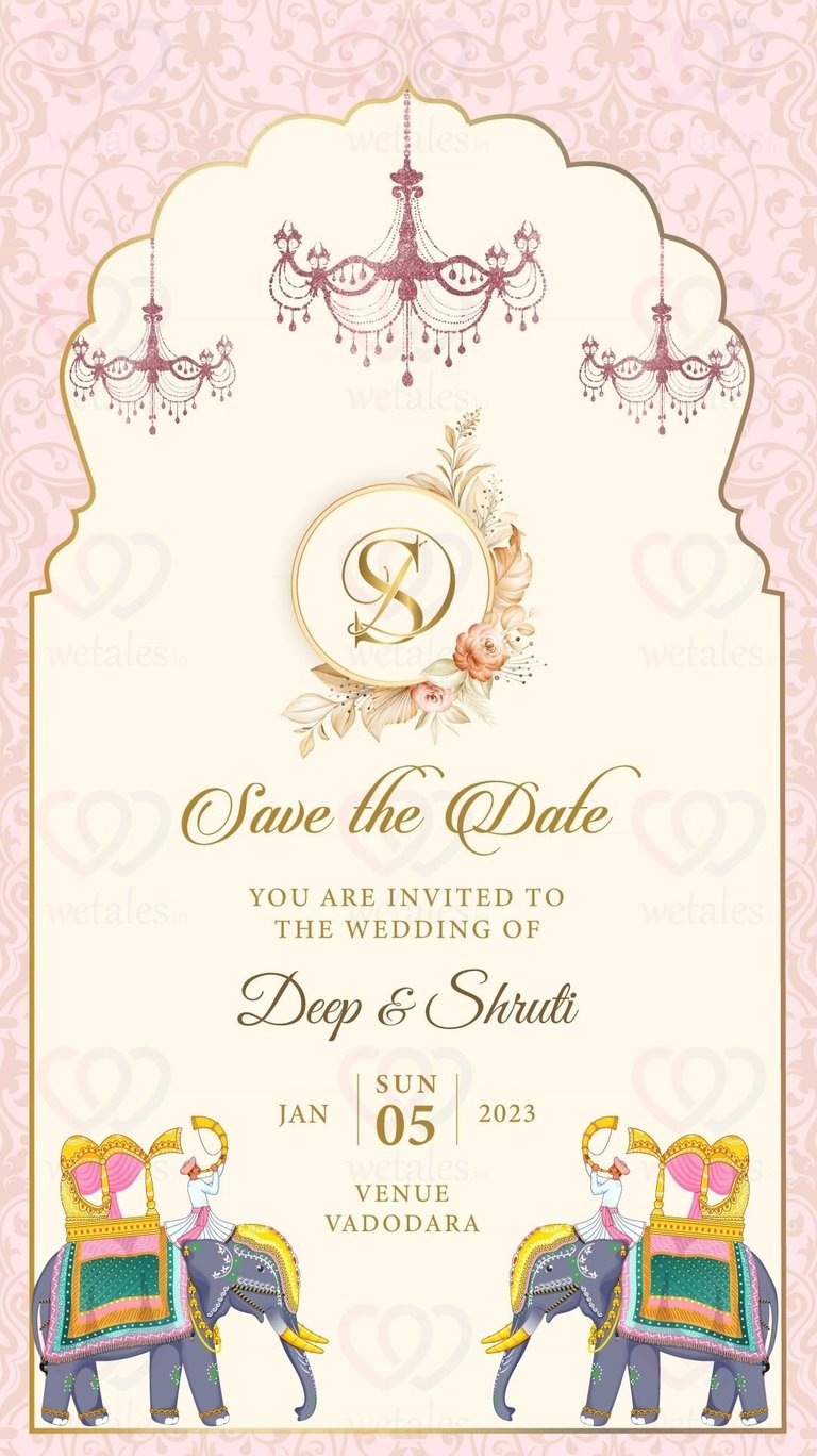 Save the date by Geet Events