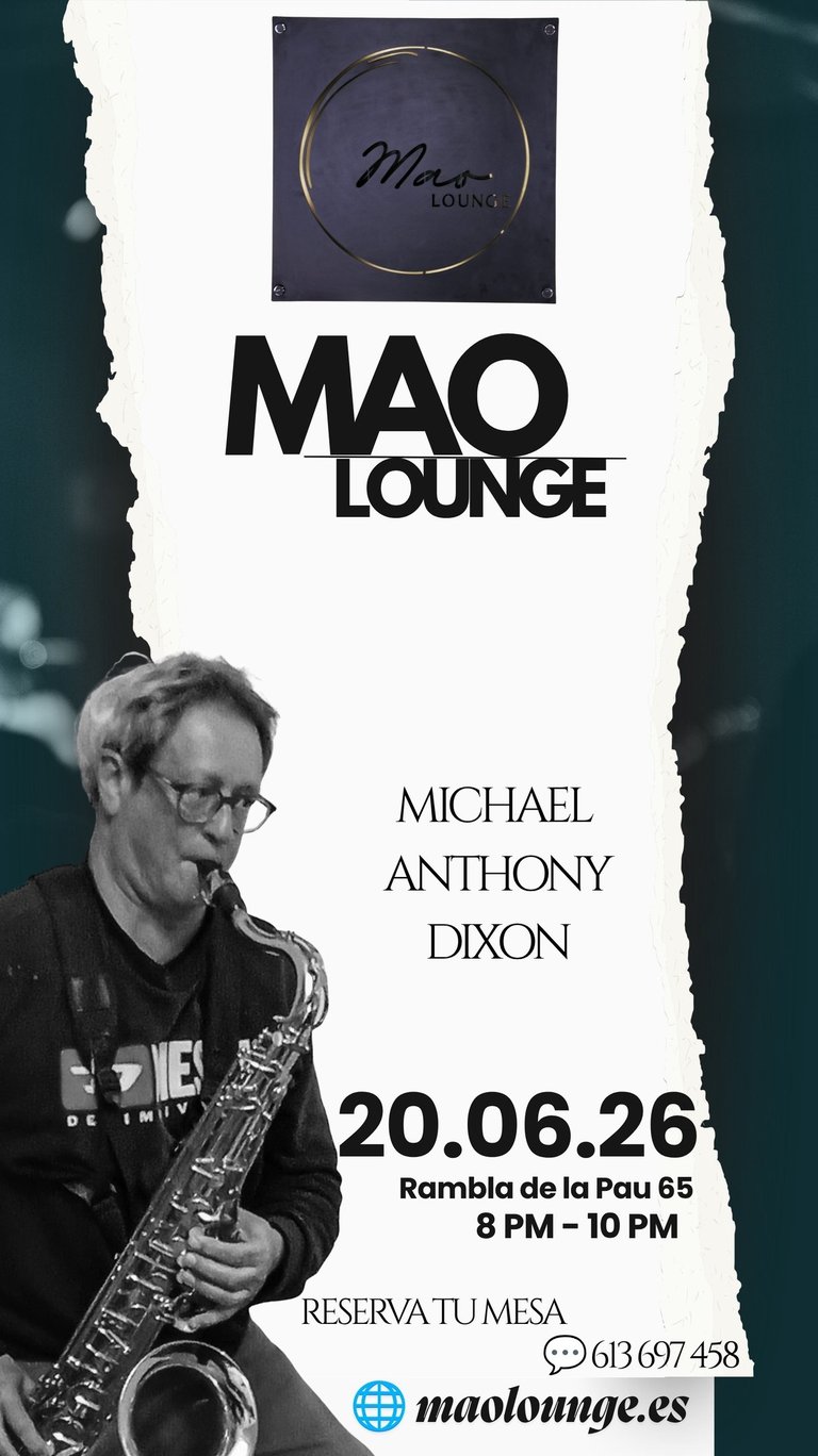 Poster Mao Lounge Mike Dixon