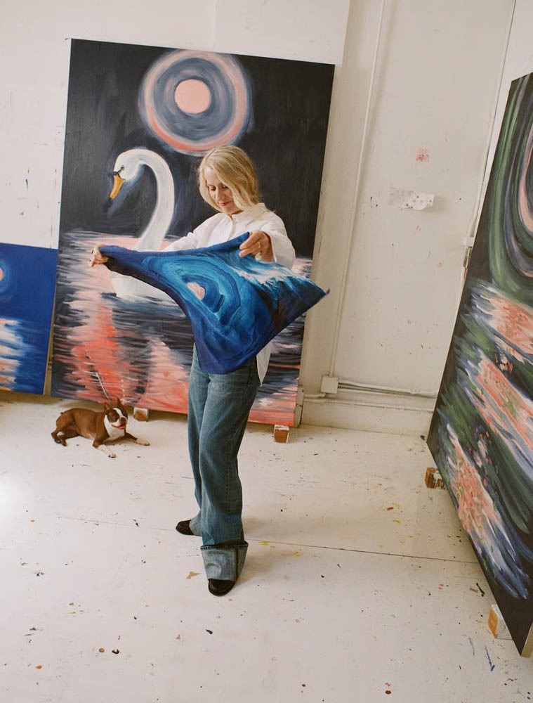 Hair Makeup by Ann Gior for J. Crew on Ann Craven