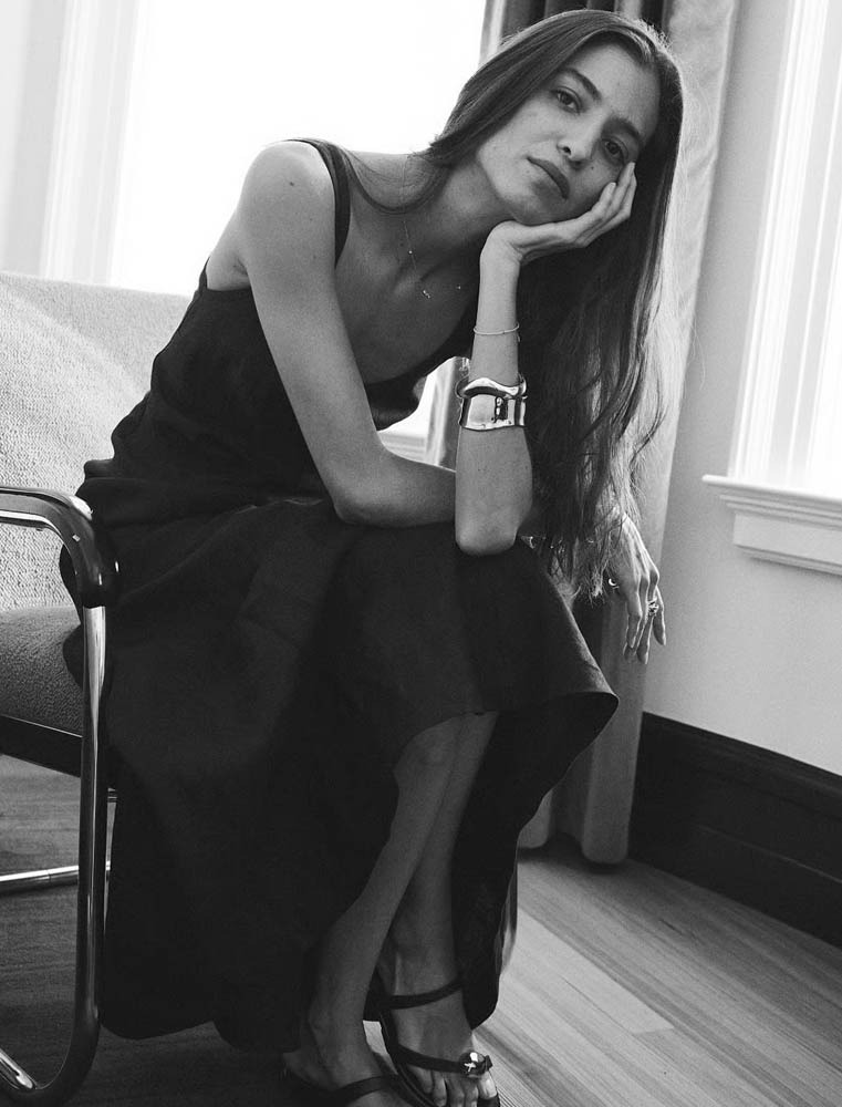 Makeup by Ann Gior for Madewell on Marina Testino