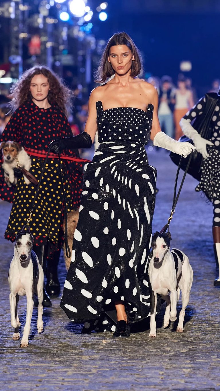 Ann Gior Makeup Artist for Vogue World on model Vivienne Rohner