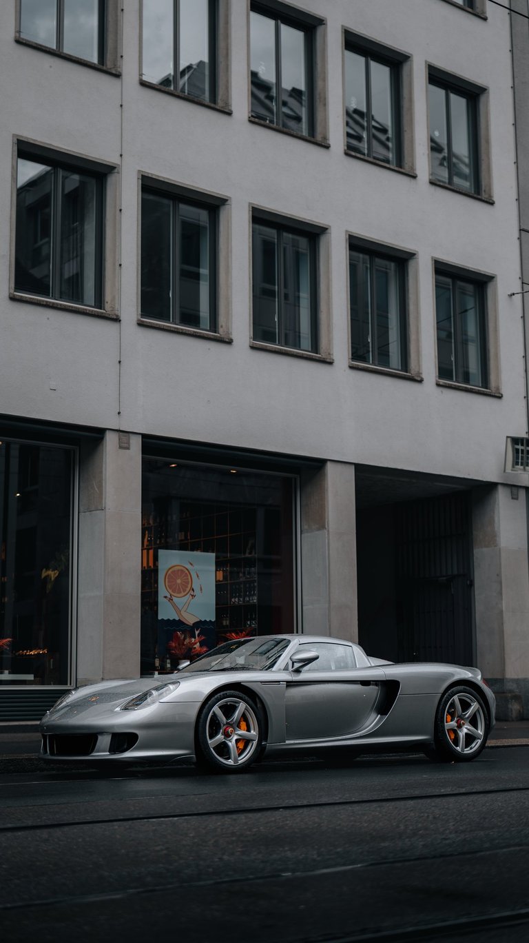 Porsche Carrera GT photoshoot