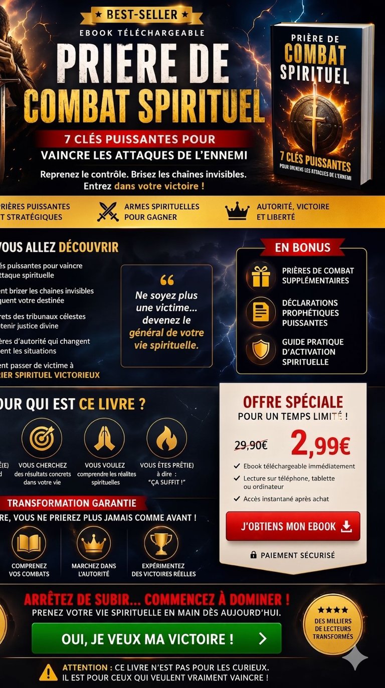 priere de combat spirituel,radio tv dinalex shalom