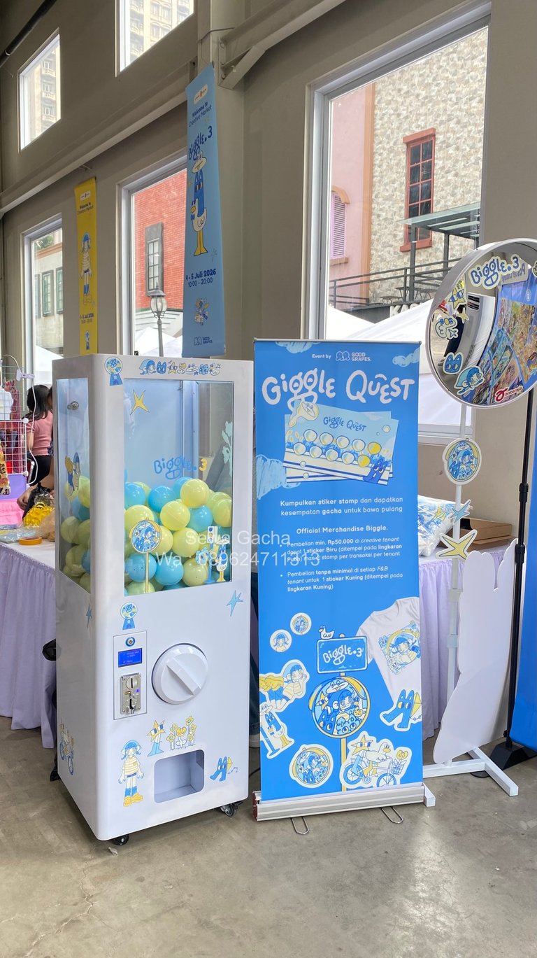 sewa mesin gachapon jumbo