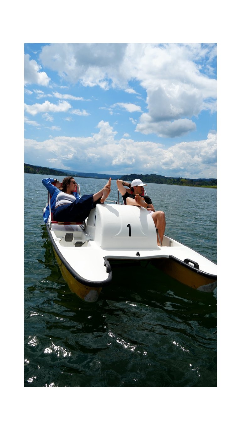 traversée du lac malbuisson