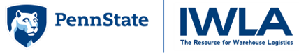 Image of Penn State University logo and International Warehouse Logistics Association Logo