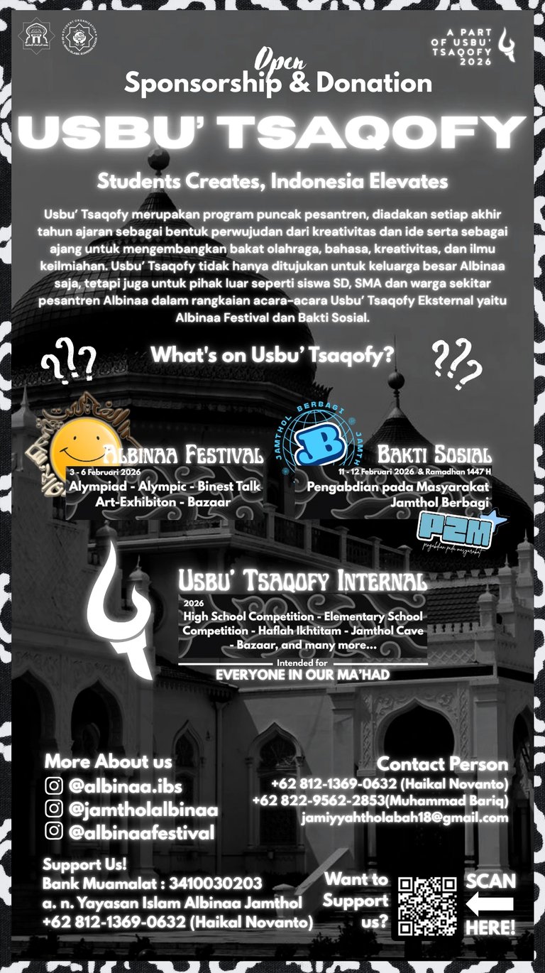 Calling for Sponsorship albinaa festival