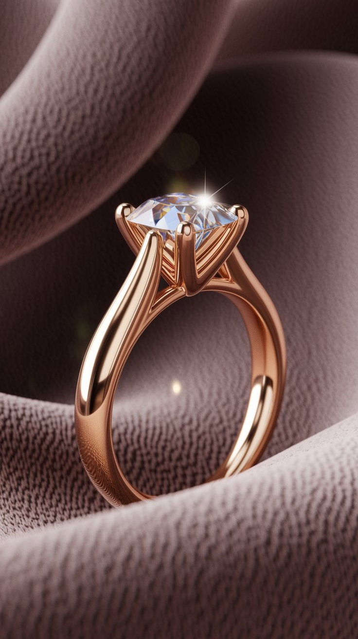 Shambh's Solitaire Diamond Ring