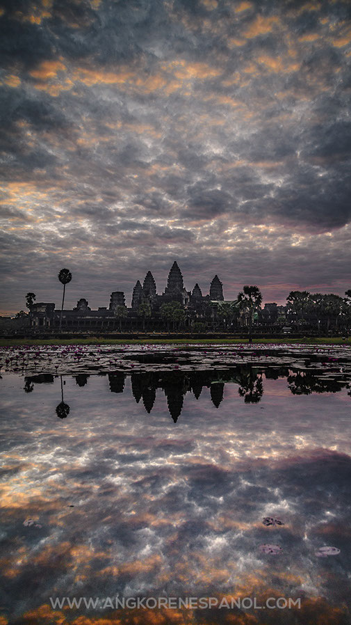 Amanecer en Angkor Wat