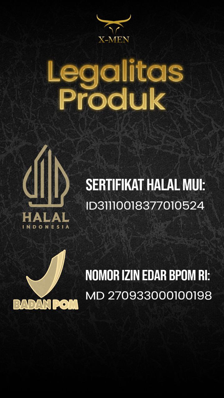 Legalitas permen xmen atau permen x-men: BPOM dan Halal.